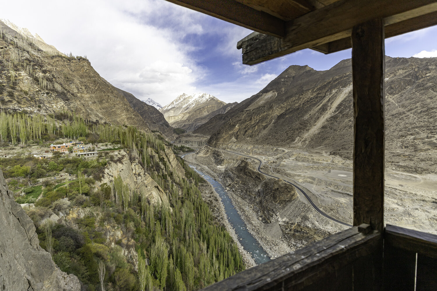 view from baltit fort